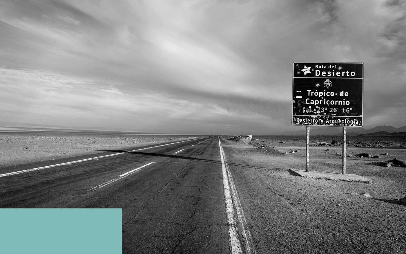 Ruta que cruza el desierto Ruta que cruza el desierto